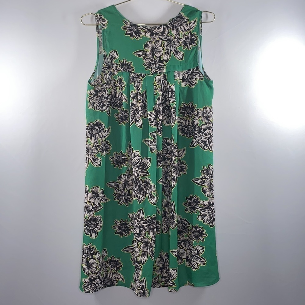 Philosophy Green Floral Dress, Size Large - Picture 2 of 8